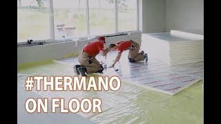 How to install Thermano insulation boards on floors [upl. by Mccreery871]