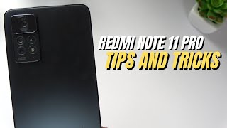 Top 10 Tips and Tricks Xiaomi Redmi Note 11 Pro you need know [upl. by Adla240]