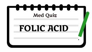 Folic acidBiochemistry Quizfolic acid Quizmedical questions and answersMbbs quizMed Quiz [upl. by Rorie754]