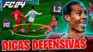 ðŸ”’MELHORE SUA DEFESA COM ESSAS DICAS NO EA FC 24  TUTORIAL DE DEFESA EA FC 24 ULTIMATE TEAM [upl. by Lonee]