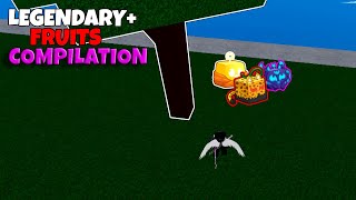 Legendary and Mythical Devil Fruits Compilation Blox Fruits [upl. by Un24]