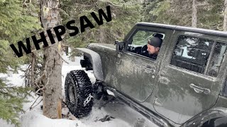 Whipsaw Trail Attempt May Long Weekend jeep whipsaw snow [upl. by Nitram44]