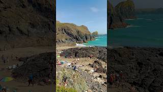 Discover Cornwall’s Hidden Gem The Magical Kynance Cove 🌊✨  Travel Inspiration [upl. by Nymsaj405]