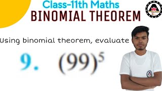 Using binomial theorem evaluate 995  Worldeez Academy [upl. by Belter]