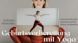 Geburtsvorbereitung mit Yoga  Yoga für die Schwangerschaft mit geburtsvorbereitenden Übungen [upl. by Teressa]