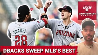 Diamondbacks Sweep MLBs Best Cleveland Guardians Dbacks and Phillies Going in Opposite Directions [upl. by Standford]