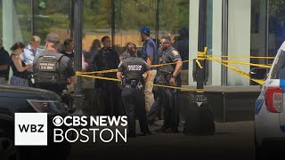 Woman shot in Bostons Seaport just after graduating high school police searching for gunman [upl. by Koerlin]