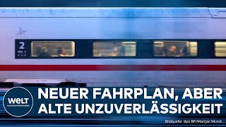 DEUTSCHE BAHN Neuer Fahrplan vorgestellt – Konzern entschuldigt jetzt schon für Verspätungen [upl. by Mccartan104]