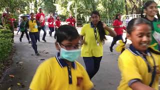 FIT INDIA PLOGGING RUN AT KV K R PURAM [upl. by Riordan]