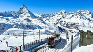 Cab Ride in World’s Most Beautiful Train Journey  Gornergrat Matterhorn Bahn Zermatt Switzerland [upl. by Caraviello]