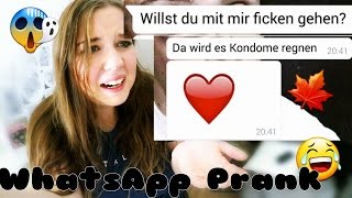 WHATSAPP SONGTEXT PRANK  endet PERVERS 😵 [upl. by Heintz585]