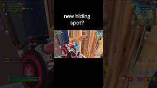 new hiding spot fortnite cashcup shorts [upl. by Enneicul]