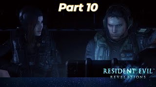 Resident Evil Revelations  Part 10 JESSICA AND CHRIS [upl. by Brunk]