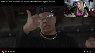 WolfieRaps  Check the Statistics Feat Ricegum Big Shaq Diss Track  My Reaction [upl. by Bathesda248]