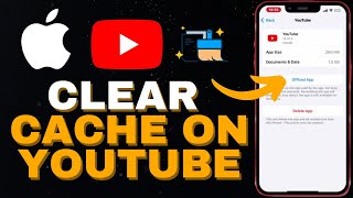 iOS18 How To Clear YouTube Cache on iPhone [upl. by Branham]