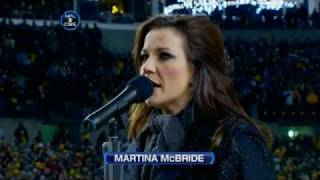 Martina McBride Star Spangled Banner GREATEST LIVE PERFORMANCE National Anthem Independence Day [upl. by Sakram797]