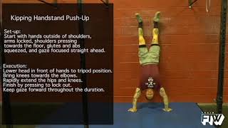 Kipping Handstand Pushup [upl. by Snook703]