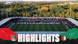 NEC en Feyenoord in evenwicht  Highlights NECFEY [upl. by Shauna839]