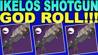 HOW TO GET IKELOS SHOTGUN amp GOD ROLL IKELOS SHOTGUNNewDestiny 2 [upl. by Senoj]