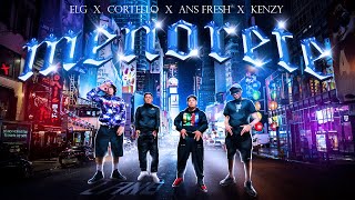 Menorete  Kenzy Melodia Ft Cortello X Ans Freesh X ELG Lyric Video [upl. by Aikan]