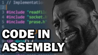 you can become a GIGACHAD assembly programmer in 10 minutes try it RIGHT NOW [upl. by Adla]