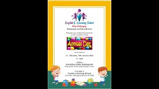 Crystal eLearning School Annual Day 202223 [upl. by Ahsitak]