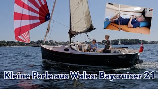 Trailerboot Baycruiser 21 aus Wales im großen Test [upl. by Gustaf]