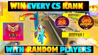 How to win Every cs rank with random player  cs rank tips and tricks  Cs character combination [upl. by Enawtna]