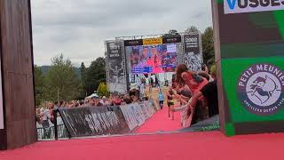 Arrivée victorieuse de Noah Servais sur le Triathlon D O de Gérardmer [upl. by Lesoj225]