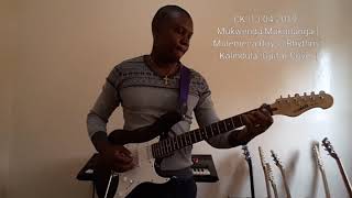 Mukwenda Mukunanga  Mulemena Boys  Kalindula  Rhythm Guitar Cover by Kabamba [upl. by Kameko]