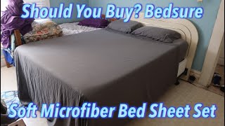 Should You Buy Bedsure Soft Microfiber Bed Sheet Set [upl. by Ahseid]