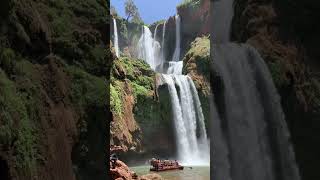 Ouzoud Waterfall in Morocco morocco Ouzoud waterfalls travel explore exploremorocco [upl. by Cinom877]