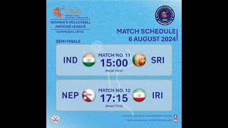 Nepal  Iranनेपाल  इरान CAVA Womens Volleyball NATIONS LEAGUE Kathmandu Nepal [upl. by Ynatsyd]