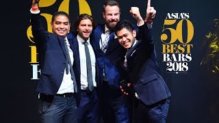 Asias 50 Best Bars 2018 the highlights [upl. by Attelocin]