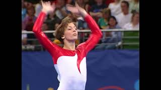 Yvonne Tousek CAN 2000 Olympics QF FX 1080p60 [upl. by Narod]