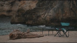 Motosikletle Kamp  Sonbaharda Deniz Kampı  Epic Fall Motorcycle Camping  Beachside Adventure [upl. by Trevar]