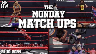 Monday Matchups 21st October 2024 NFHW [upl. by Robin71]