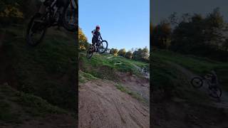 Stoked to get these done 💪🤟 mtbjumps mtb mountainbiking [upl. by Resor]