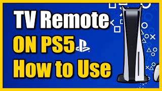 How to use TV Remote on PS5 using HDMI Device Link Control PS5 [upl. by Sinnard]