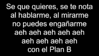 plan b porque te demoras letramp4 [upl. by Ilana]