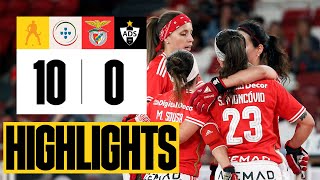 Benfica vs Sanjoanense 100  HIGHLIGHTS CN SENIORES FEM  PLAY OFF [upl. by Ettezil]