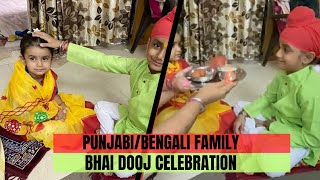 Bhai dooj  Bhai phota special littlesardarjivlogs18 [upl. by Nuahsad]