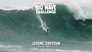 Jerome Sahyoun at Mici Mici  SURFER Big Wave Challenge 202324 Entry [upl. by Nerdna274]