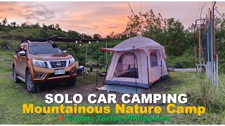 SOLO CAR CAMPING  Ep19  MOUNTAINOUS CAMP SITE [upl. by Peta957]