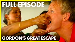 Gordon Tries REAL Indian Food  Gordons Great Escape  Gordon Ramsay [upl. by Aniz]