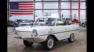 1968 Amphicar 770 For Sale  Walk Around Video 688 Miles [upl. by Amadis]