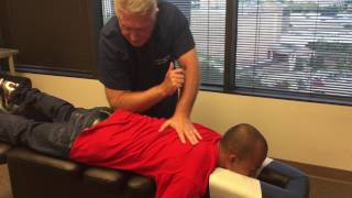 Severe Lower Back Pain amp Sciatica Follow Up Adjustment at Advanced Chiropractic Relief [upl. by Kuebbing]