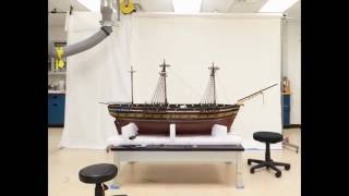 19th century ship model [upl. by Ressay]