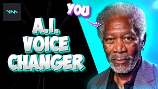 AI VOICE CHANGER  Voicemod Morgan Freeman voice [upl. by Daye]