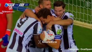 Florian Thauvin Goal Parma Vs Udinese 22 All Goals Results Extended Highlights [upl. by Ilatfen111]